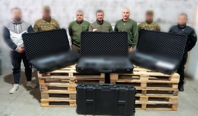 Підрозділи Нацгвардії та прикордонникі на Херсонщині отримали додаткові мобільні засоби РЕБ