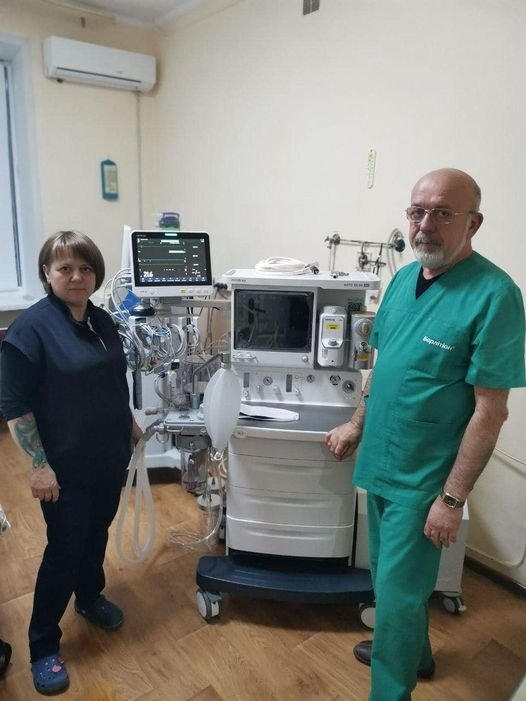 Заклади охорони здоровʼя Херсонщини отримали наркозно-дихальні апарати