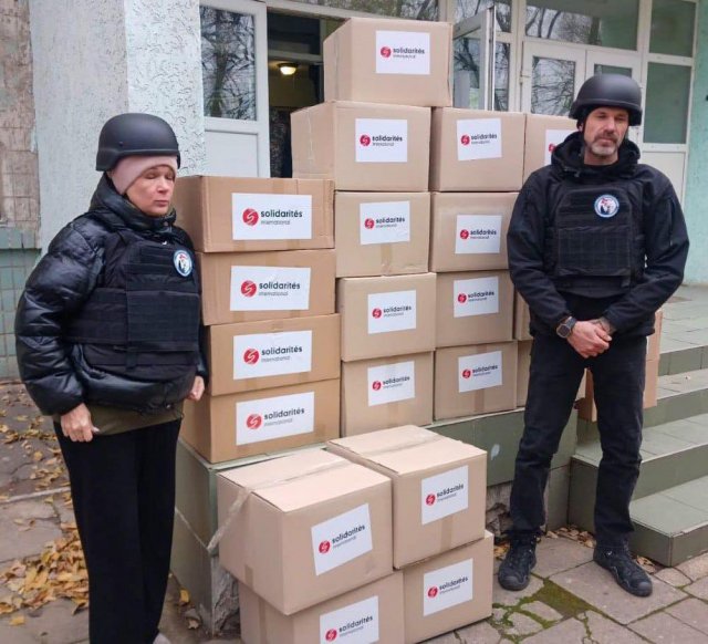 Херсонська МВА налагоджує зв'язок із благодійниками