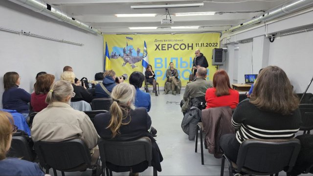 У Херсоні відбулися поетичні читання Meridian Kherson 2024.