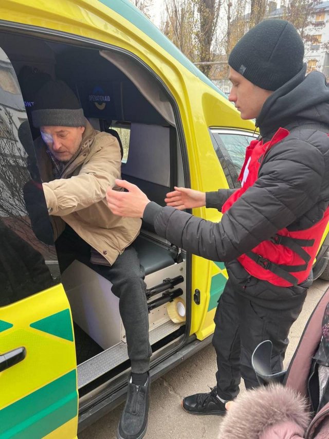 На Херсонщині продовжує діяти проєкт "Соціальне таксі"