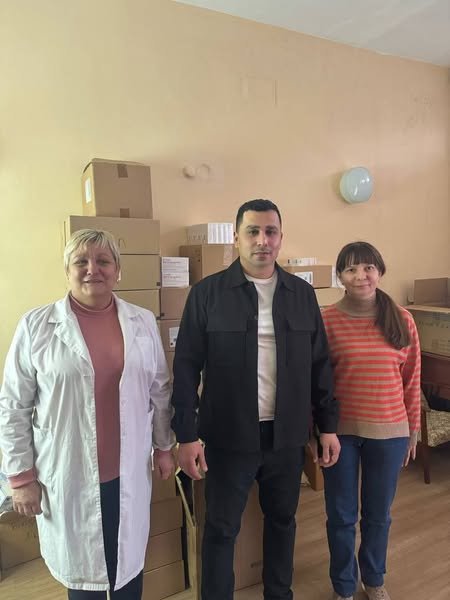 Медичні заклади Херсонщини отримали гуманітарну допомогу від благодійників на понад півмільйона гривень