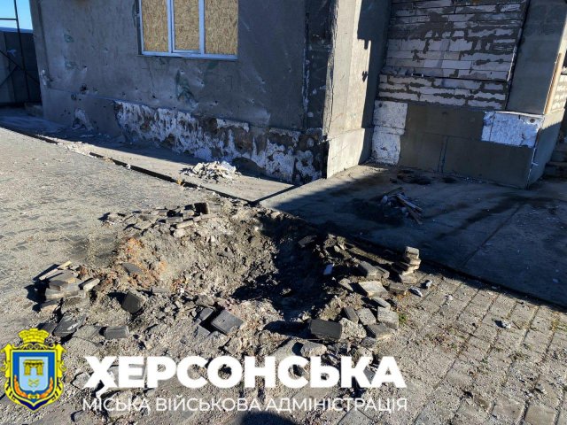 Ворог з тимчасово окупованої території Херсонщини вдарив по Степанівці