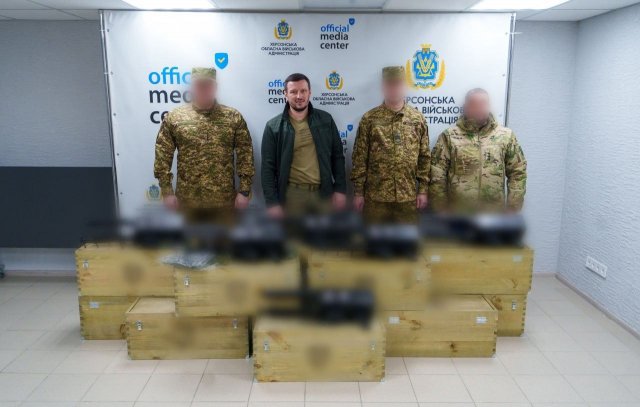 Підрозділи НГУ, ДПСУ та берегової оборони морської піхоти на Херсонщині отримали додаткові мобільні РЕБ