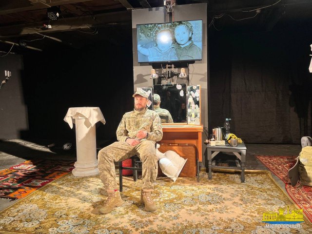 Як ветеран Володимир Тука став актором Херсонського театру Куліша