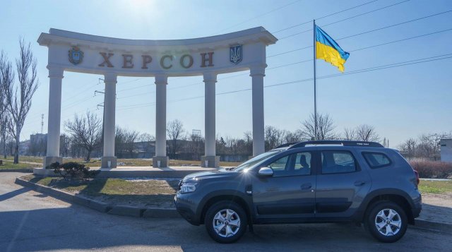 Херсонскій поліції передали спеціалізований автомобіль
