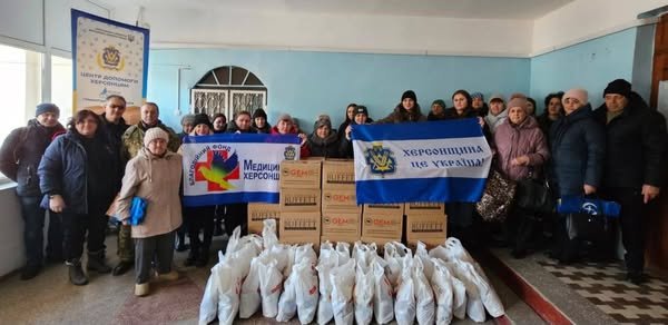 Центр допомоги херсонцям «Вільні разом» у Кропивницькому продовжує підтримувати жителів Херсонщини