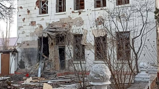 У Новій Каховці на ТОТ Херсонщини внаслідок обстрілів пошкоджені пам’ятки архітектури