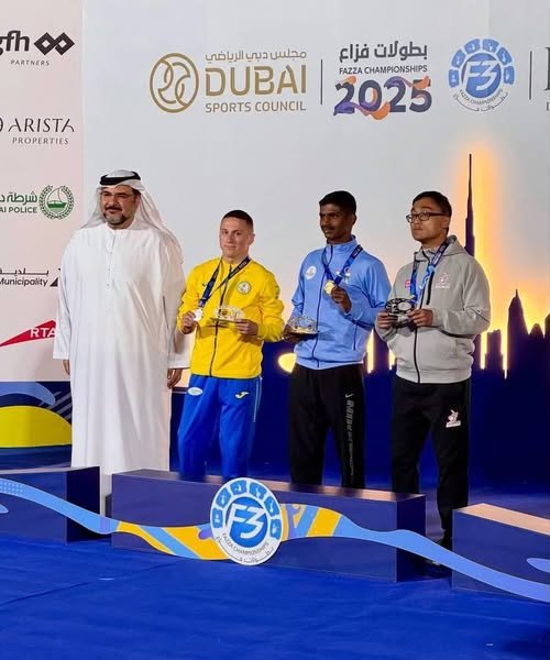 Спортсмен з Херсонщини посів призові місця на міжнародному турнірі з пара легкої атлетики