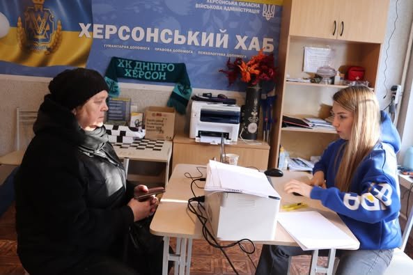 Фахівці мобільної клініки БФ «FRIDA Ukraine» продовжують допомагати переселенцям з Херсонщини