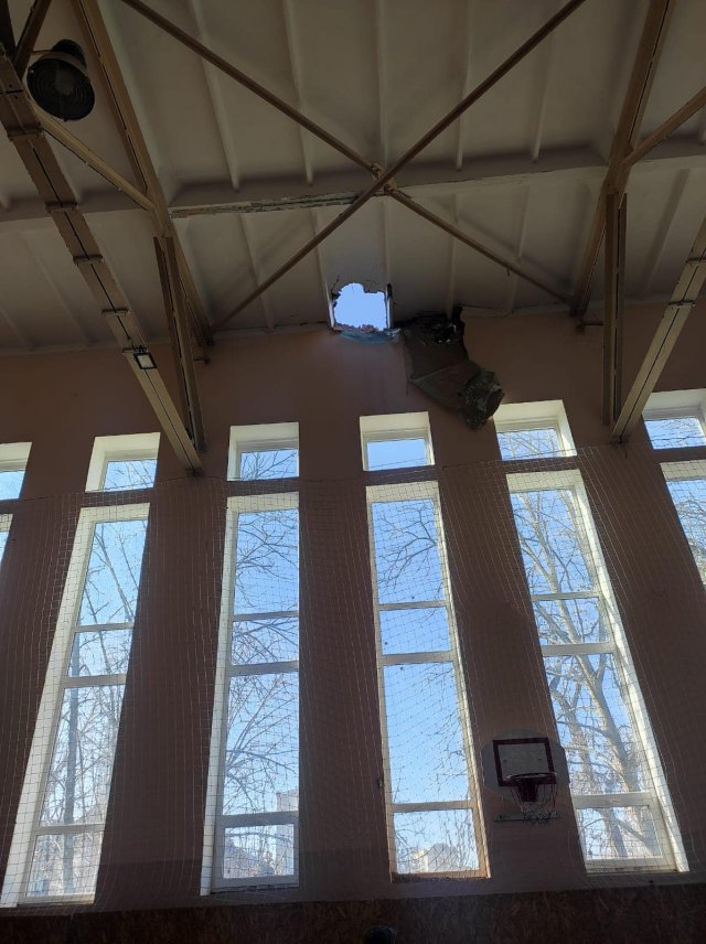 Окупанти вранці обстріляли будівли Херсонського держуніверситету