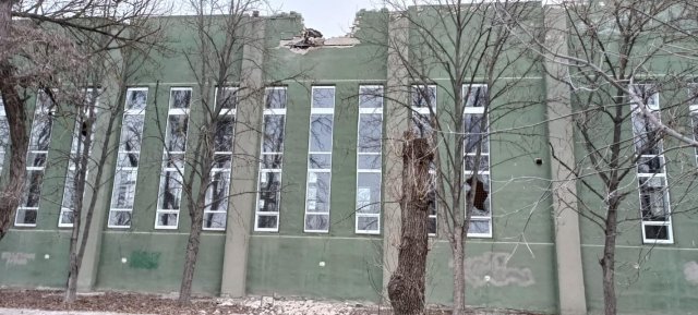 Окупанти вранці обстріляли будівли Херсонського держуніверситету