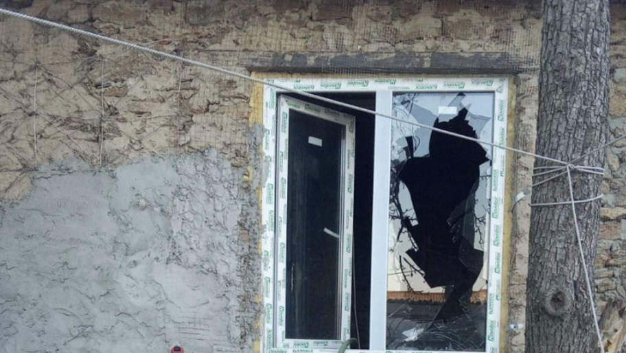 В окупованій Великій Лепетисі невідомий БпЛА атакував будинок місцевого колаборанта