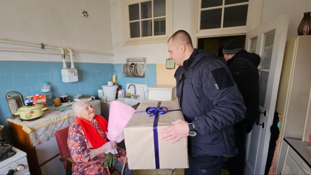 Жителька Херсона сьогодні святкує свій 100-й день народження