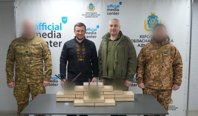 Підрозділам ВСУ на Херсонщині передали  системи РЕБ