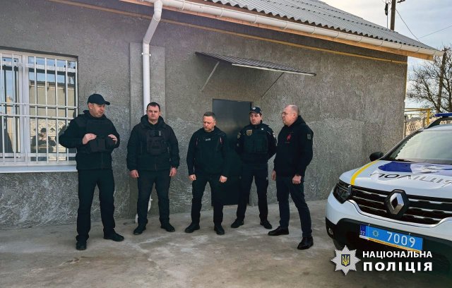 У Дар’ївській громаді відкрили чергову поліцейську станцію