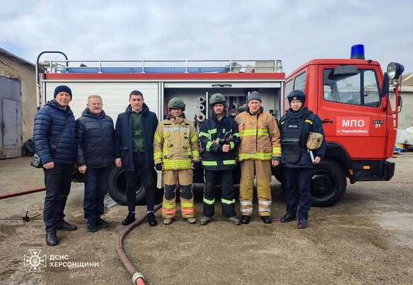 Вогнеборці провели тренінг для місцевих пожежних команд