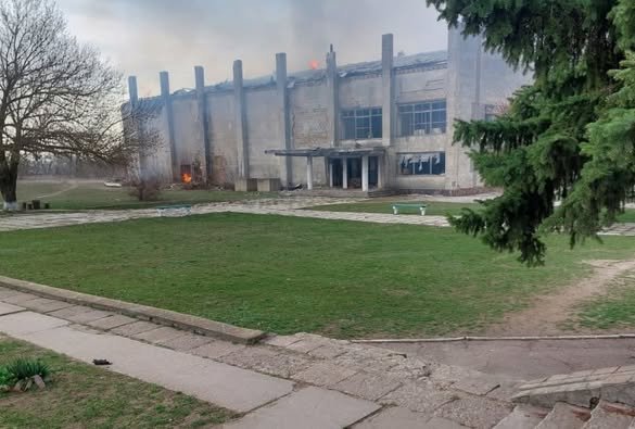 Наслідки ворожої атаки на Дудчани