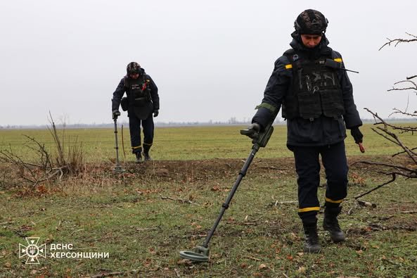 На Херсонщині триває розмінування
