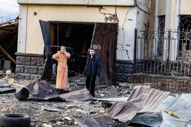 Херсонщина під щоденними обстрілами в лютому. ІНФОГРАФІКА