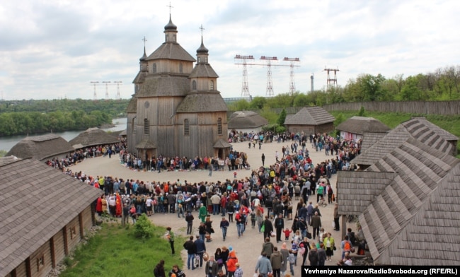 Острів Хортиця у Запоріжжі, архівне фото