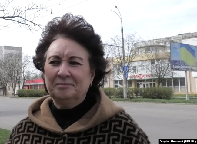 Жителька Херсону Тетяна