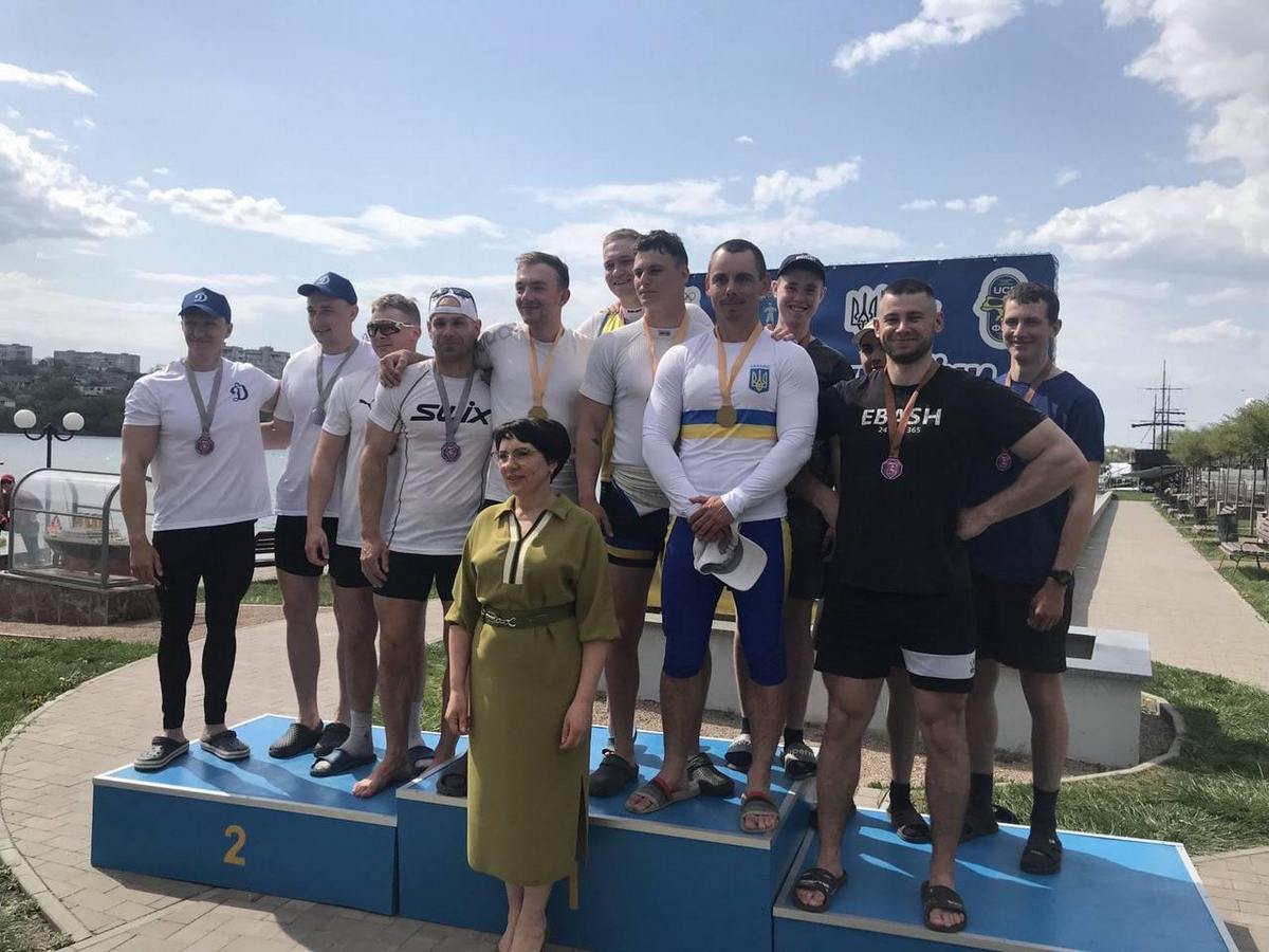 Веслувальники з Херсонщини вибороли золото, срібло і бронзу на всеукраїнських змаганнях