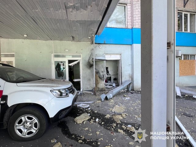 На Херсонщині в результаті російської агресії одна людина загинула та сім поранено, поліція фіксує наслідки