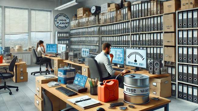 Департамент містобудування Херсона витратив сотні тисяч на ноутбуки, бензин та канцелярію