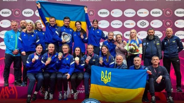 Херсонська спортсменка Алла Белінська здобула золоту медаль на чемпіонаті Європи з боротьби в Братиславі