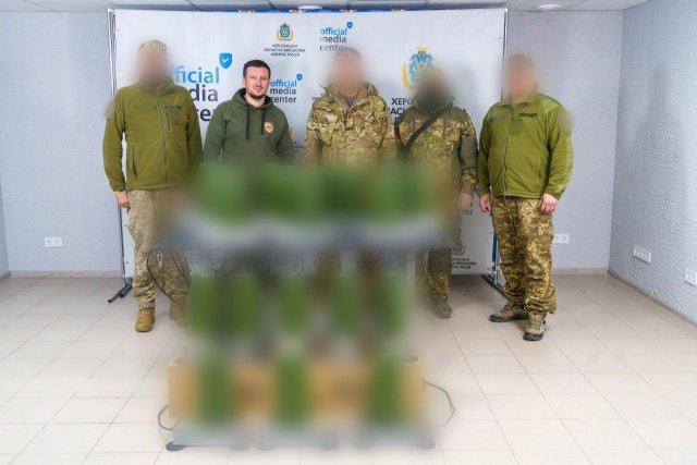 Cистеми РЕБ передали підрозділам берегової оборони морської піхоти та артбригаді на Херсонщині