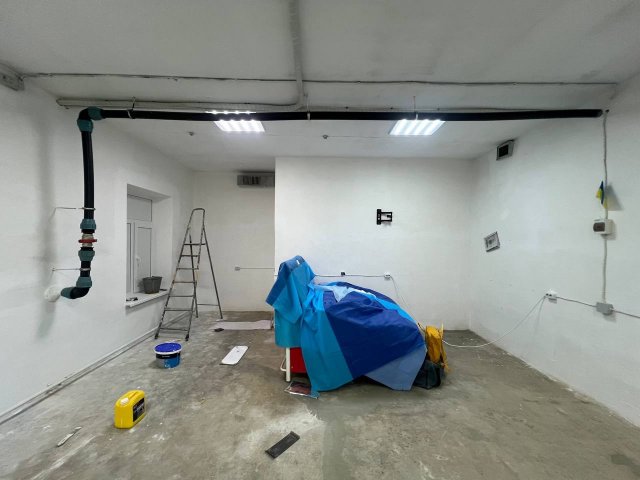 Волонтери облаштували ще одне укриття у закладі охорони здоров’я