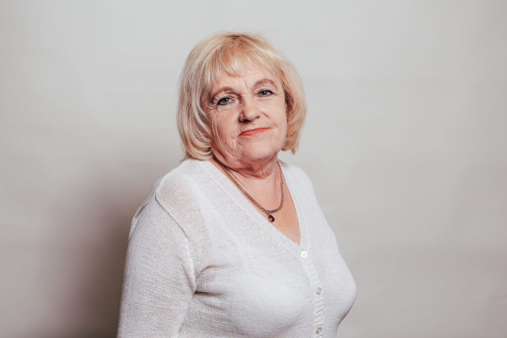 Колаборантка Валентина Юрасова. Фото з архіву автора