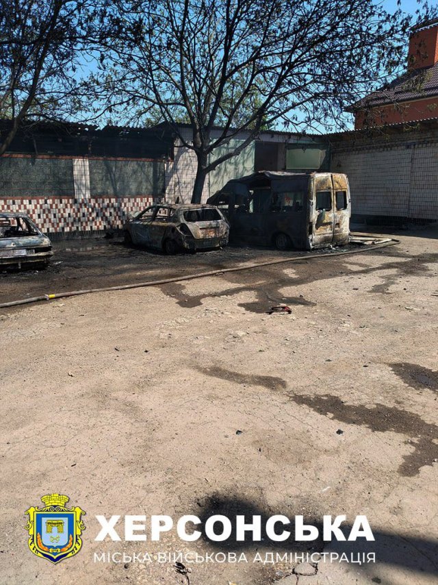 Росіяни атакували територію КП "Парки Херсона"