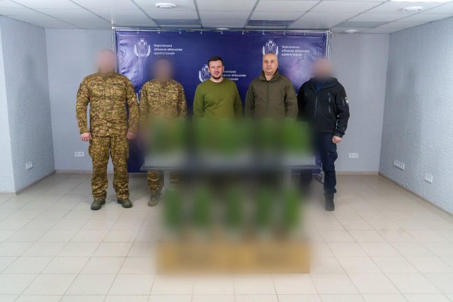 На Херсонщині передали підрозділам Нацгвардії, Держприкордонслужби та Нацполіції системи РЕБ з розширеними можливостями