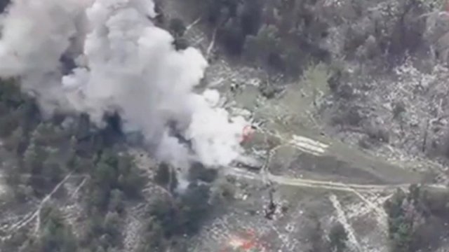 Повітряні сили ЗСУ на ТОТ Херсонщини знищили пункт управління 81-го артилерійського полку армії РФ