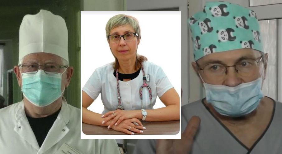 Ексзавідувачів трьох відділень Херсонської обласної інфекційної лікарні, які працювали на ворога і погрожували лікарям, засудили на 12 років тюрми з конфіскацією