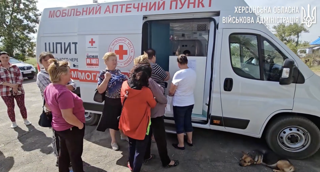 Мобільна аптека завітає до Білозерської, Чорнобаївської та Музиківської громад наступного тижня