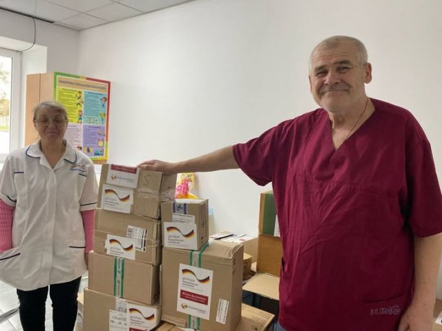 До Борозенської амбулаторії доставили вантаж із партією необхідних медикаментів від благодійників