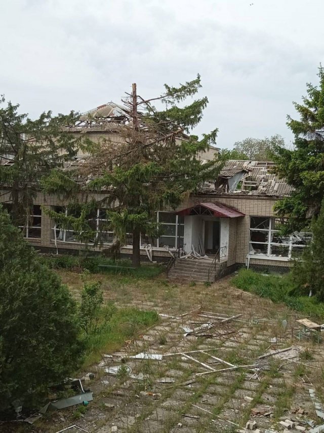 Сьогодні вдень російські війська знову обстріляли Берислав