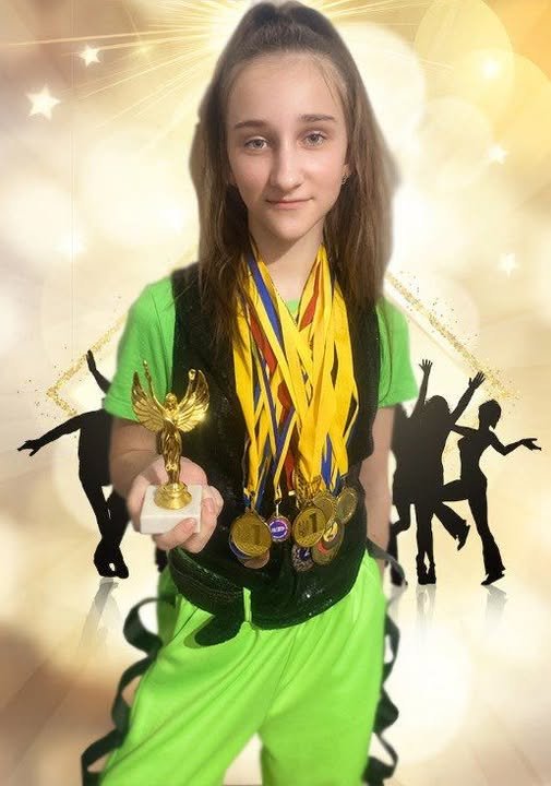Юна херсонка здобула три призових місця на Всеукраїнському чемпіонаті з сучасних танців