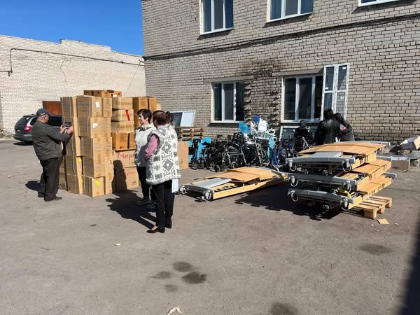 10 тонн гуманітарної медичної допомоги отримала лікарня Нововоронцовської громади