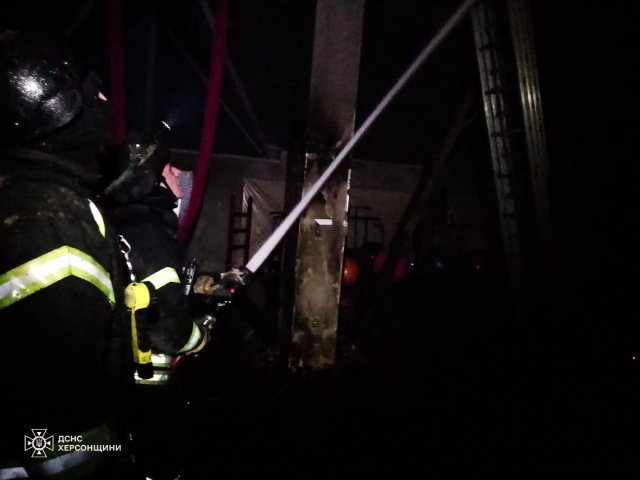 Вогнеборці ліквідували декілька пожеж, спричинених російськими обстрілами