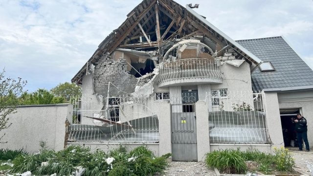 "Другий поверх повністю зруйнований". Херсонець розповів про черговий російський обстріл з артилерії