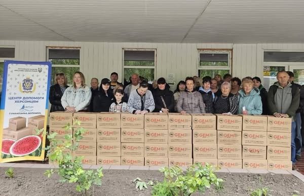 За підтримки благодійників жителі Херсонщини продовжують отримувати необхідну допомогу