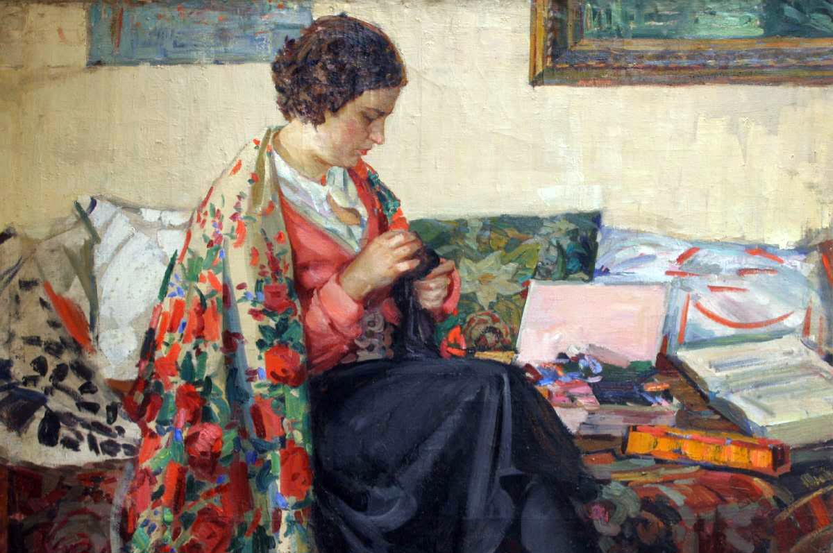 Херсонський музей показав єдине полотно Шовкуненка, яке лишилося після пограбування окупантами