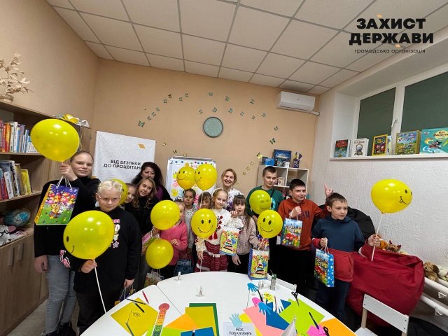 У Херсоні провели арт-терапевтичний захід для дітей