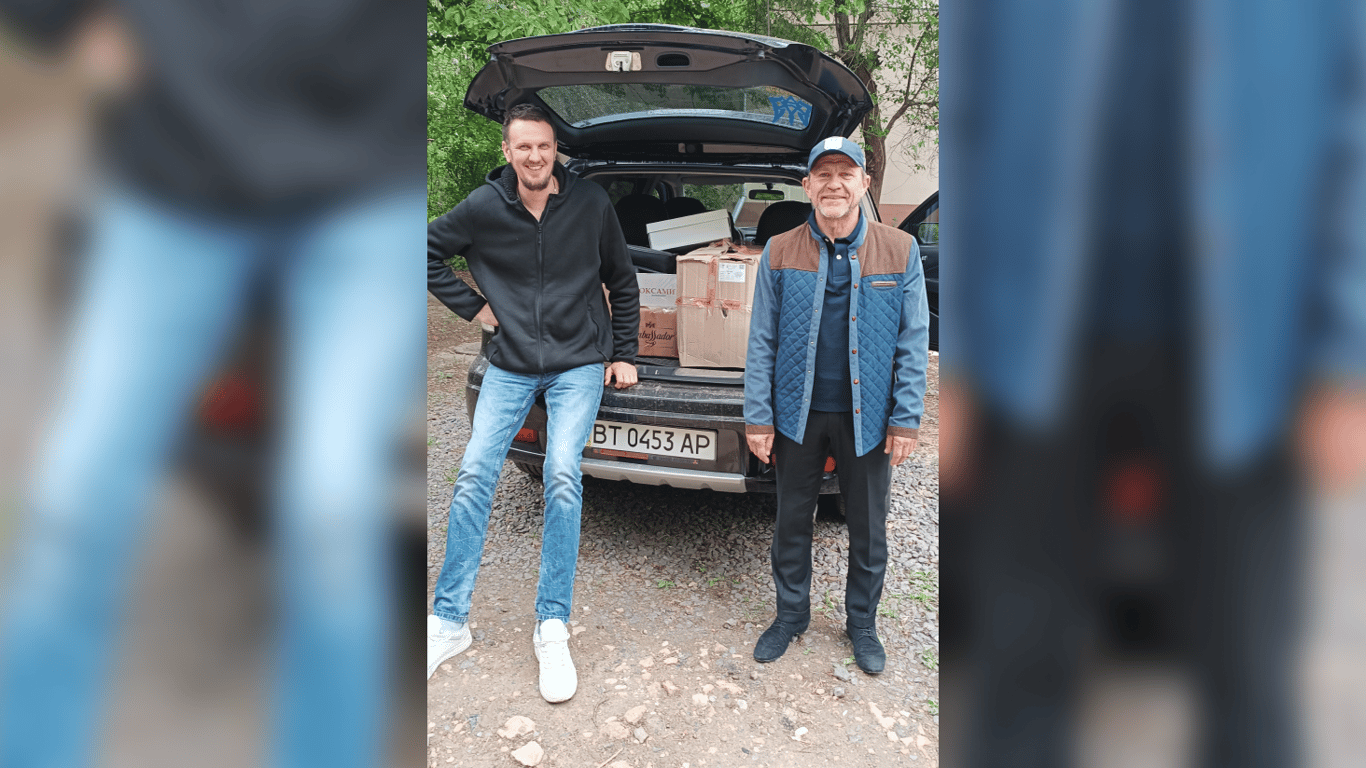 колишній полонений Роман Баклажов