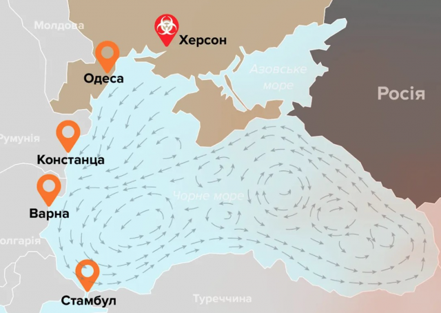 Кремль готує нову екологічну катастрофу в Херсоні – перехоплений бойовий наказ окупантів