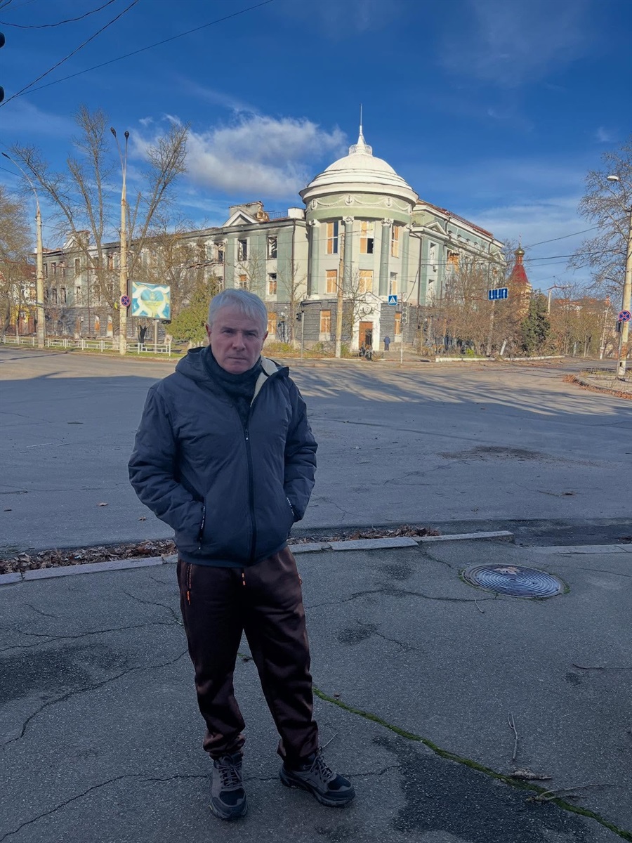 Костянтин Грубич у Херсоні, грудень 2025